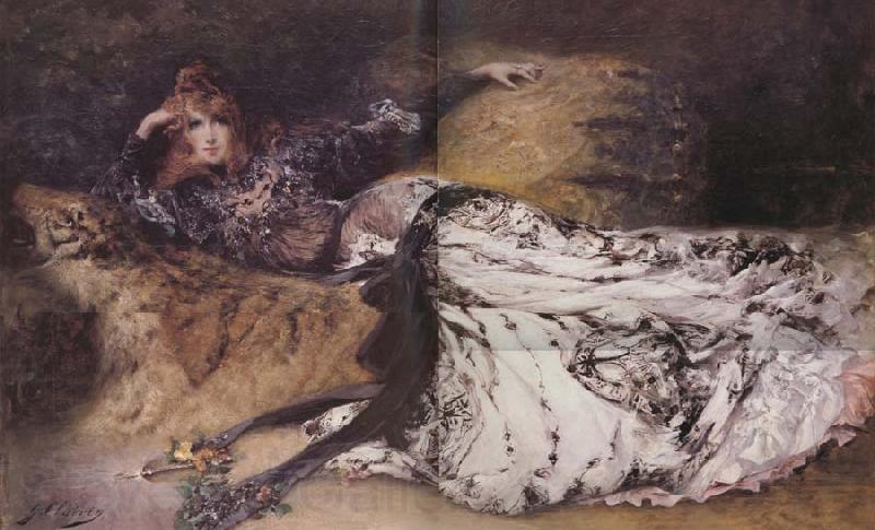 Georges Clairin Portrait de Sarah Bernhardt Spain oil painting art